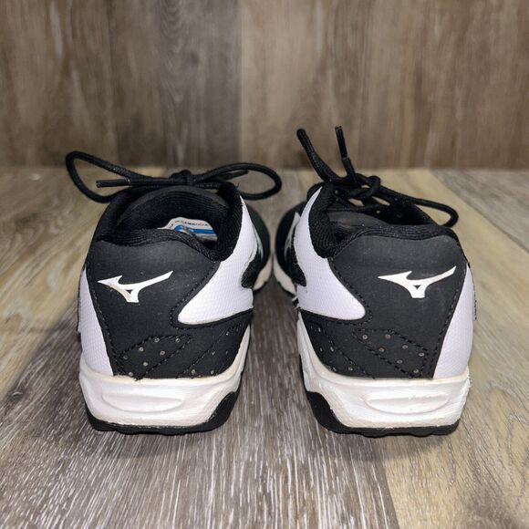 Mizuno 9 Spike Adv Franchise 8 Baseball Cleats Youth Size 12 Black Shoes 320507 - Picture 7 of 11